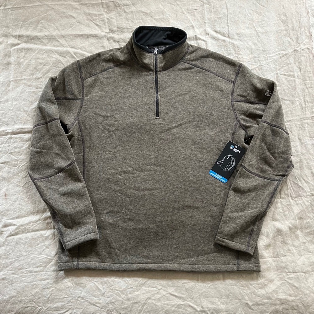 Kuhl Revel 1/4 Zip Performance Pullover Fleece Shirt